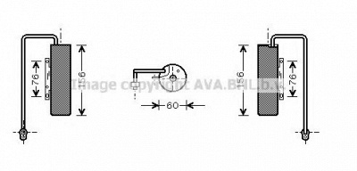 AVA QUALITY COOLING old336 -  Осушитель, кондиционер